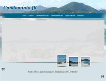 Tablet Screenshot of condominiojk.com.br